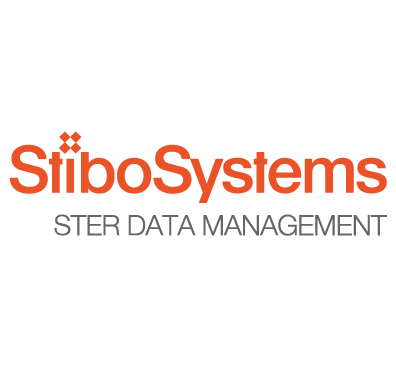 StiboSystems logo with text 'Ster data management', HRIS staff augmentation client